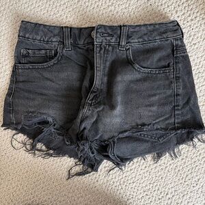 Garage Black Festival Women's Denim Shorts